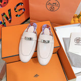 Hermes shoes Style 354 - side profile detail