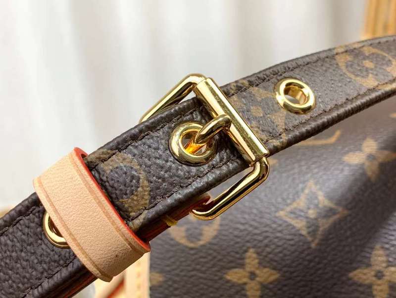 Top view of modern refined women's handbag – women's luxury accessory