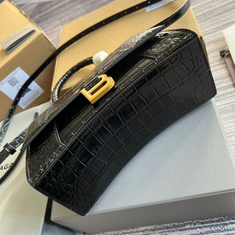 Polished Faux Leather Handbag - Chic Everyday Appeal | Women's Designer-Inspired Purse #289 - styled full view (image 7) of designer-inspired handbag