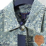 Flat lay presentation of Louis Vuitton luxury clothing with contemporary cut