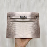 Sculpted bag shown from front angle