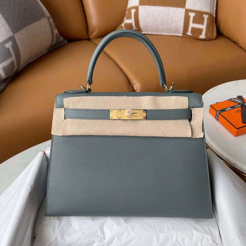 Sculpted bag shown from front angle