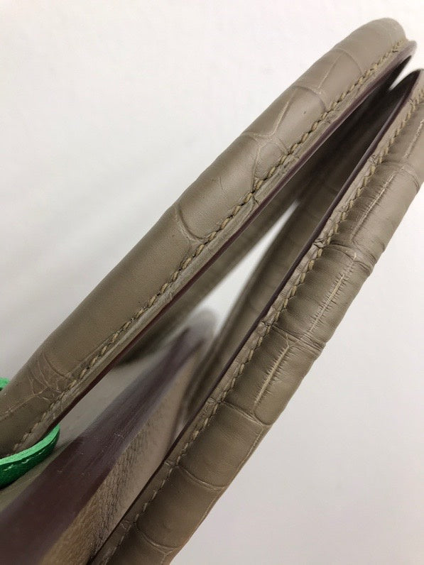 Modern bag shown from front angle