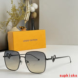 Angled view of Louis Vuitton unisex sunglasses