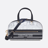 Side profile of polished structured women's handbag – women's everyday handbag