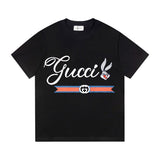 Side profile of Louis Vuitton cotton t-shirt with logo-detail design