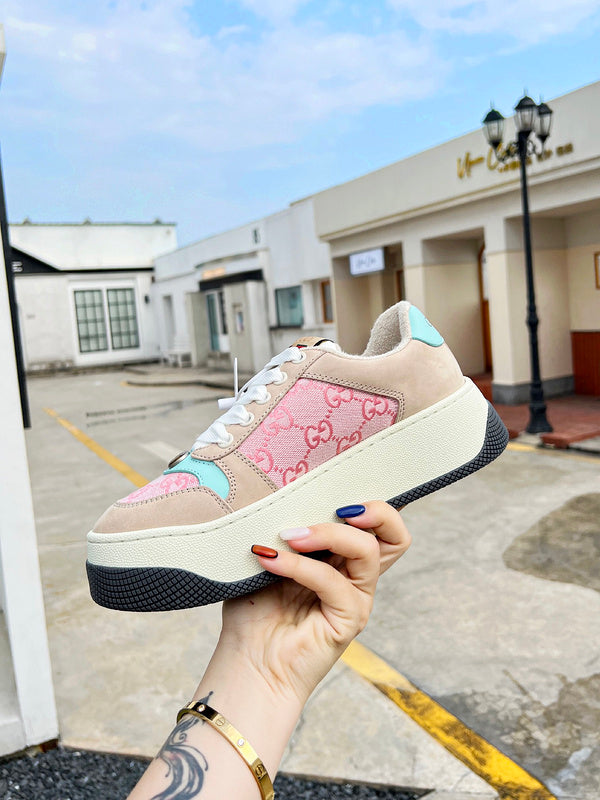 Gucci all-black luxury sneakers view 5 everyday casual design