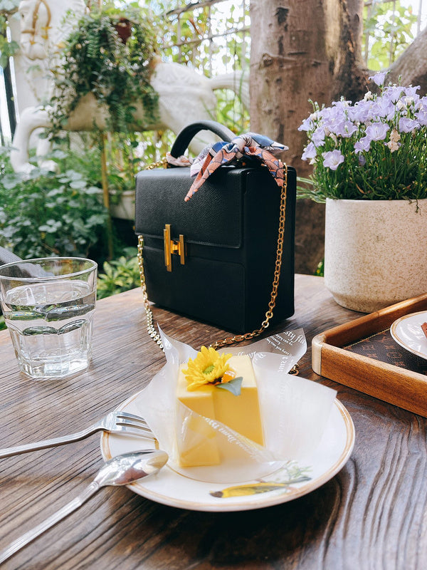 Clean-Lined handbag styled for everyday wear
