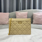 Back view of modern sleek women's handbag – women's designer-style accessory