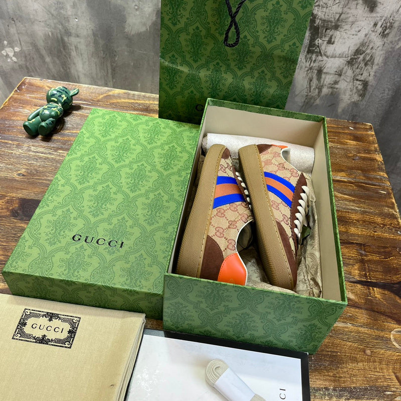 Gucci two-tone luxury sneakers view 10 streetwear statement look