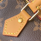  sleek top-handle bag styled with outfit