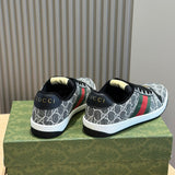 Gucci neutral cream luxury sneakers view 5 sleek tonal finish