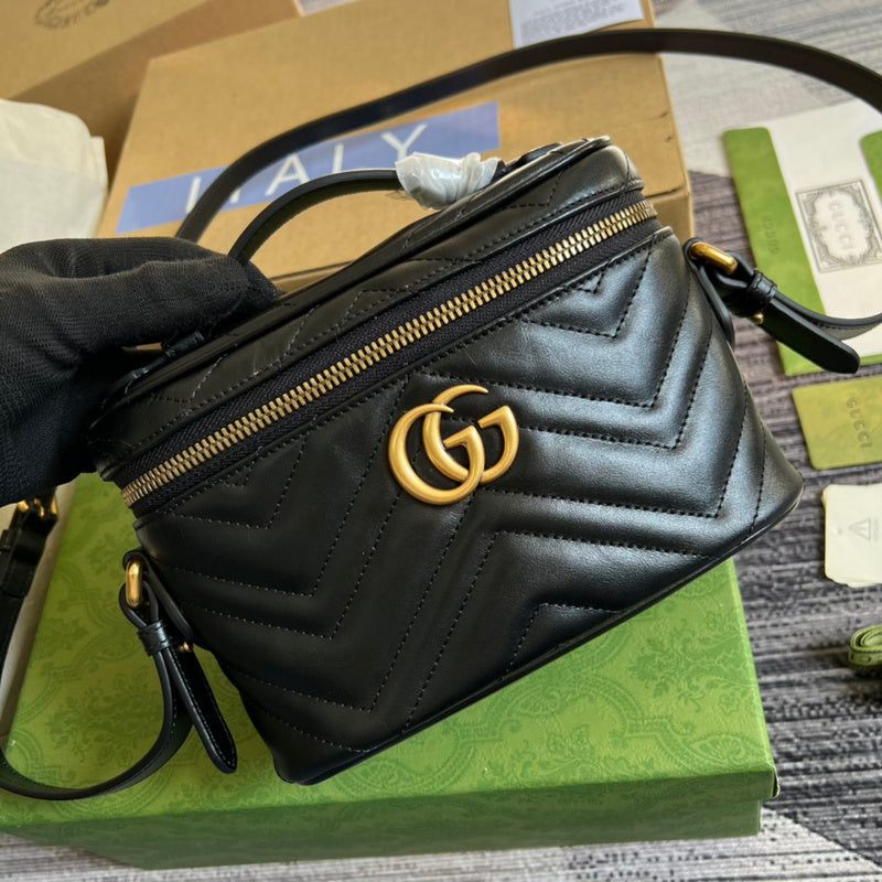 Front view of classic elevated women's handbag – women's luxury handbag