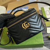 Front view of classic elevated women's handbag – women's luxury handbag