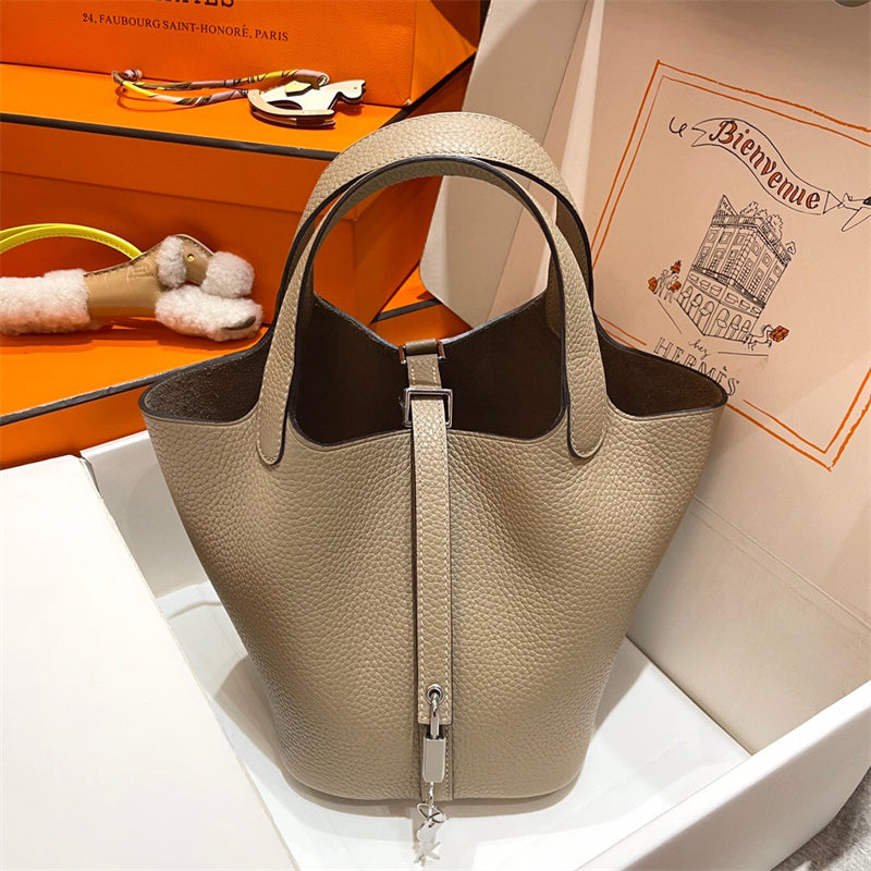  Contemporary everyday bag carried on shoulder