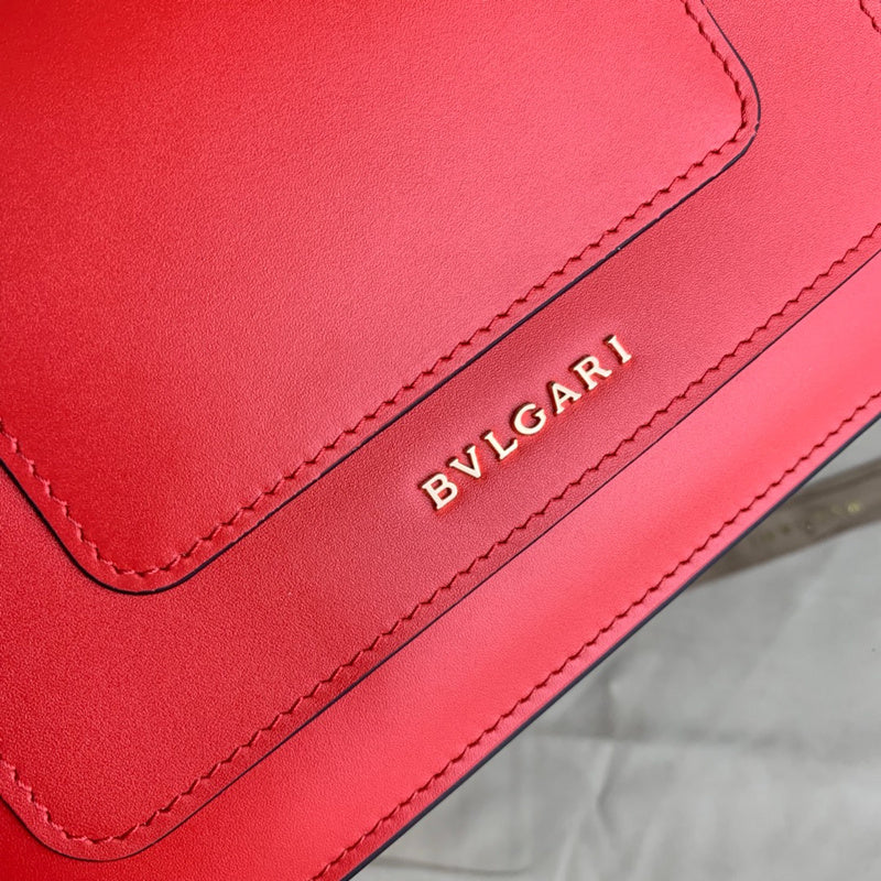 Classic Vegan Leather Handbag - Statement Silhouette | Women's Statement Accessory #1681 - interior view (image 6) of designer-inspired handbag
