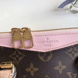 Close-up detail of elevated classic women's handbag – women's designer-style accessory