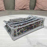 Interior view of polished structured women's handbag – women's luxury handbag
