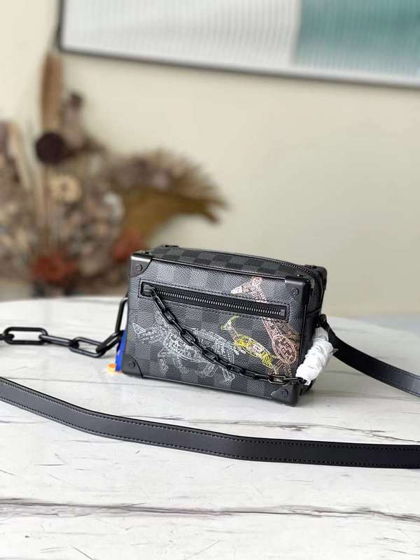 Front view of chic signature women's handbag – women's luxury handbag