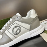 Gucci stone beige luxury sneakers view 6 classic court silhouette
