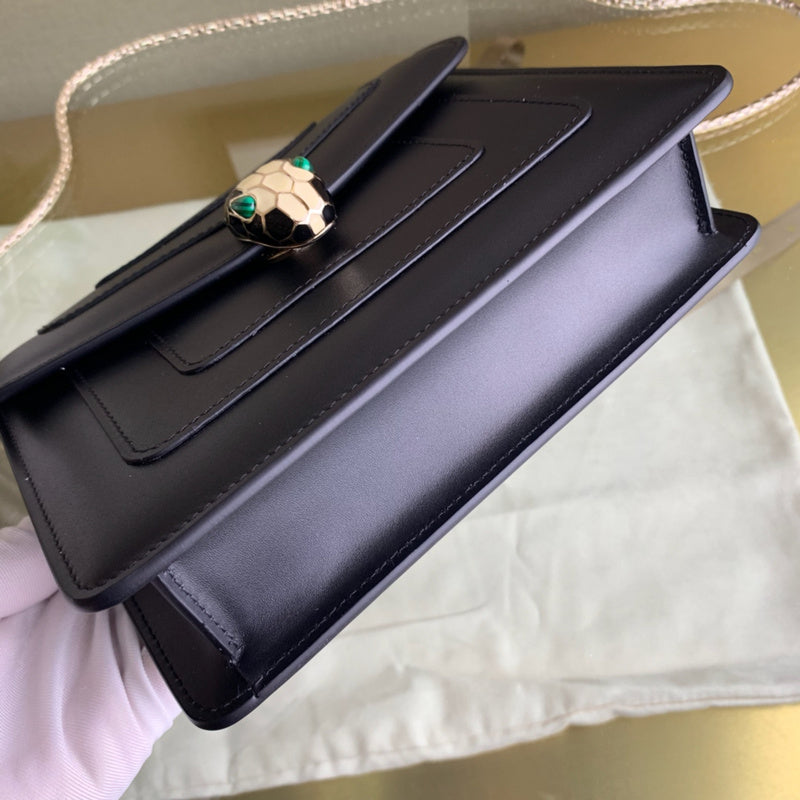 Elegant Vegan Leather Handbag - Refined Silhouette | Women's Everyday Carry Handbag #1683 - back view (image 4) of designer-inspired handbag