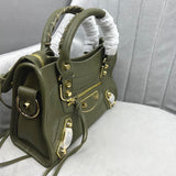Zivas Charm Modern Minimalist Look Statement Handbag (Refined Practical Design) – Back View