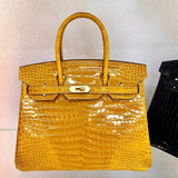 Refined carryall bag carried on shoulder