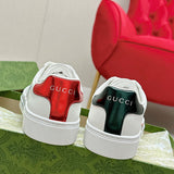 Gucci two-tone luxury sneakers view 9 minimalist modern build