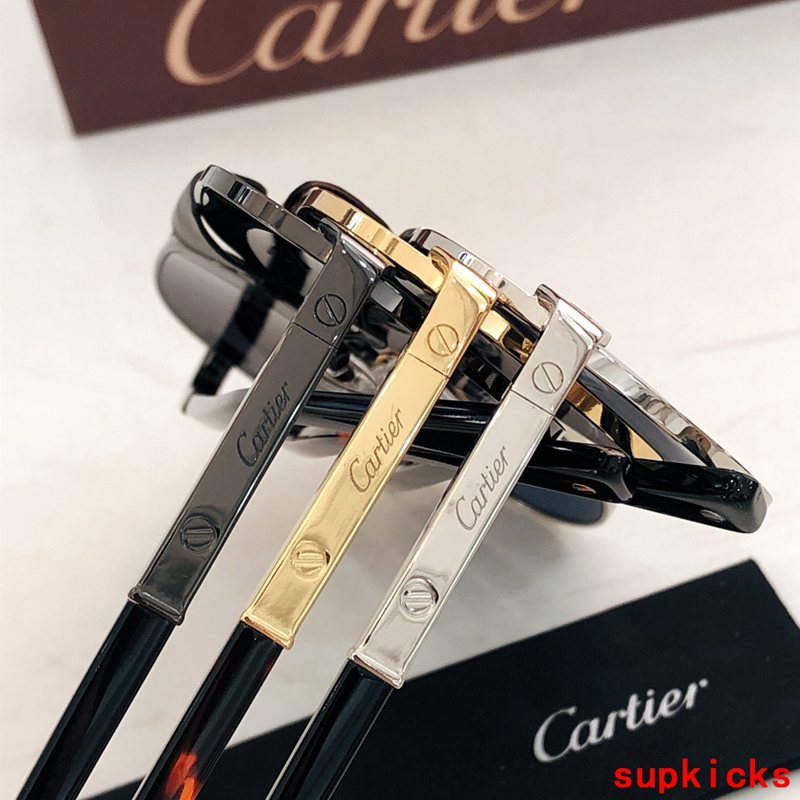 Lifestyle view of Cartier unisex sunglasses
