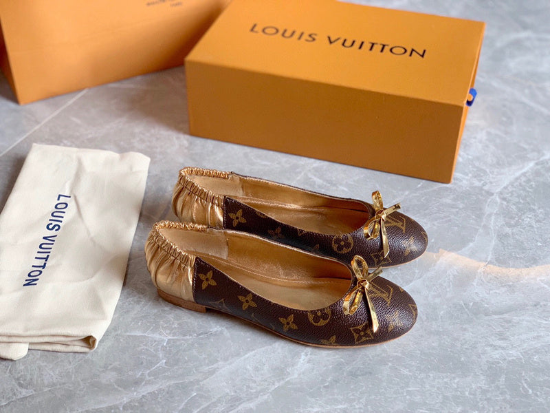 Louis Vuitton luxury shoes close-up — premium authentic designer style