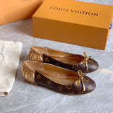 Louis Vuitton luxury shoes close-up — premium authentic designer style