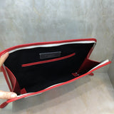 Effortless Vegan Leather Handbag - Polished Finish | Women's Statement Accessory #188 - styled full view (image 7) of designer-inspired handbag