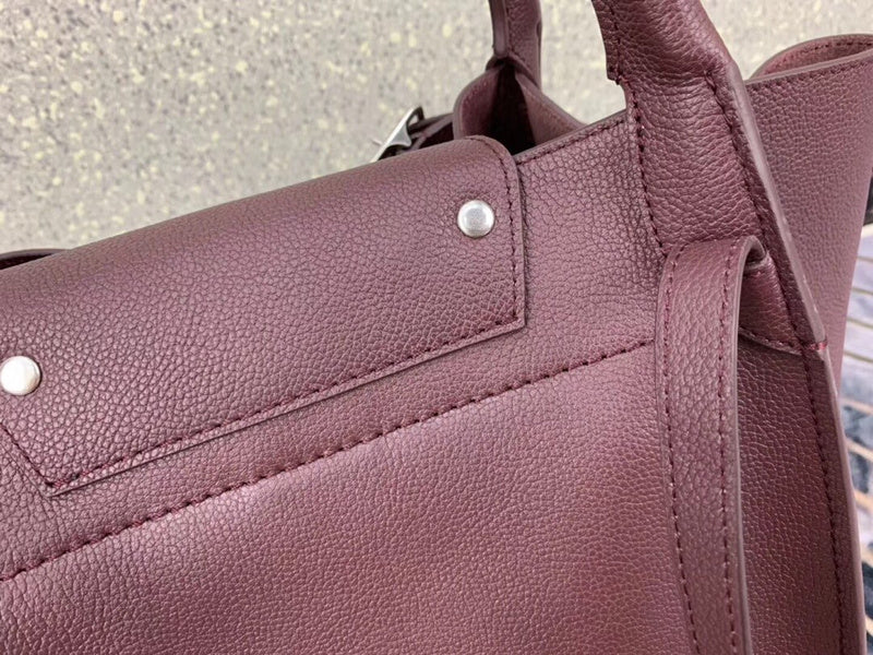 Back view of signature statement women's handbag – women's premium purse