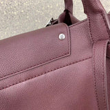 Back view of signature statement women's handbag – women's premium purse