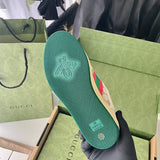 Gucci all-black luxury sneakers view 4 retro runner design