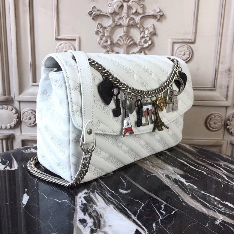 Contemporary Premium PU Leather Handbag - Everyday Elegance | Women's Statement Accessory #830 - close-up detail shot (image 3) of designer-inspired handbag