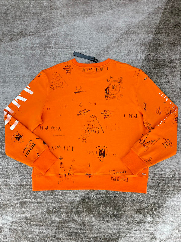 Amiri hoodie front view designer style