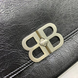 Zivas Charm Polished Finish Fashion Handbag (Timeless Wardrobe Addition) – Back View