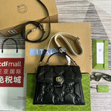 Front view of sleek refined women's handbag – women's everyday handbag