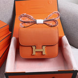 Interior view of polished premium bag