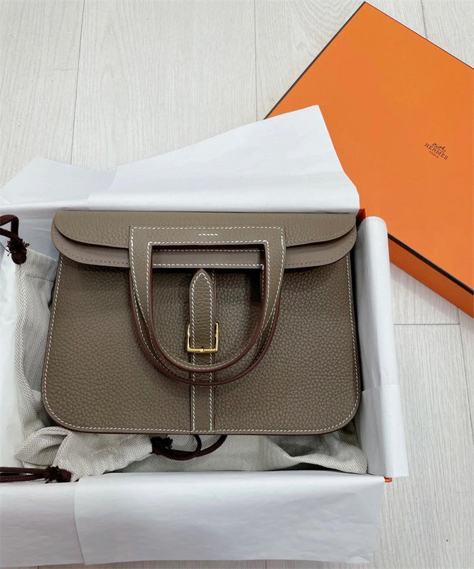  Contemporary satchel carried on shoulder 22