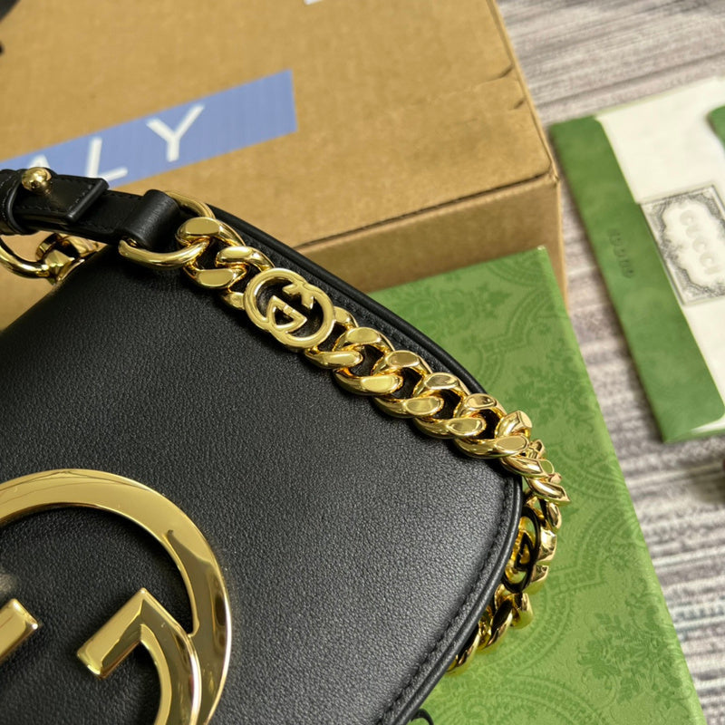 Back view of signature premium women's handbag – women's luxury accessory