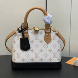  Chic top-handle bag carried on shoulder 16