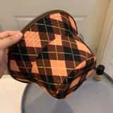 Front view of Burberry unisex cap