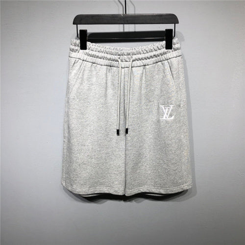 Full styled look of Louis Vuitton cotton t-shirt with label-forward styling