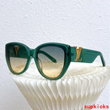 Lifestyle view of Louis Vuitton unisex sunglasses