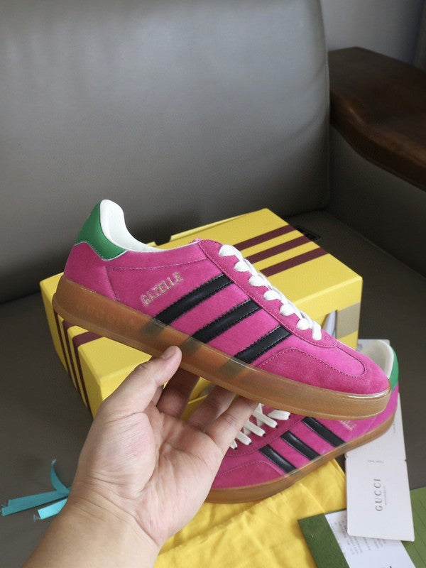 Gucci bold contrast luxury sneakers view 7 minimalist modern build