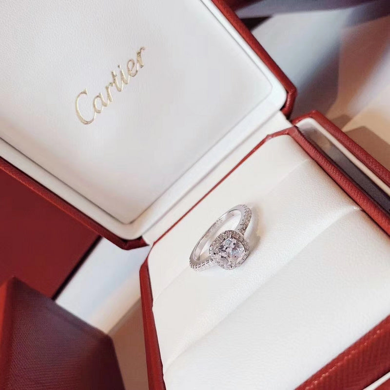 Angled view of Cartier unisex jewelry piece