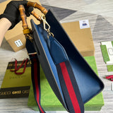 Top view of chic statement women's handbag – women's designer-style accessory