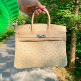 Close-up detail of effortless bag design